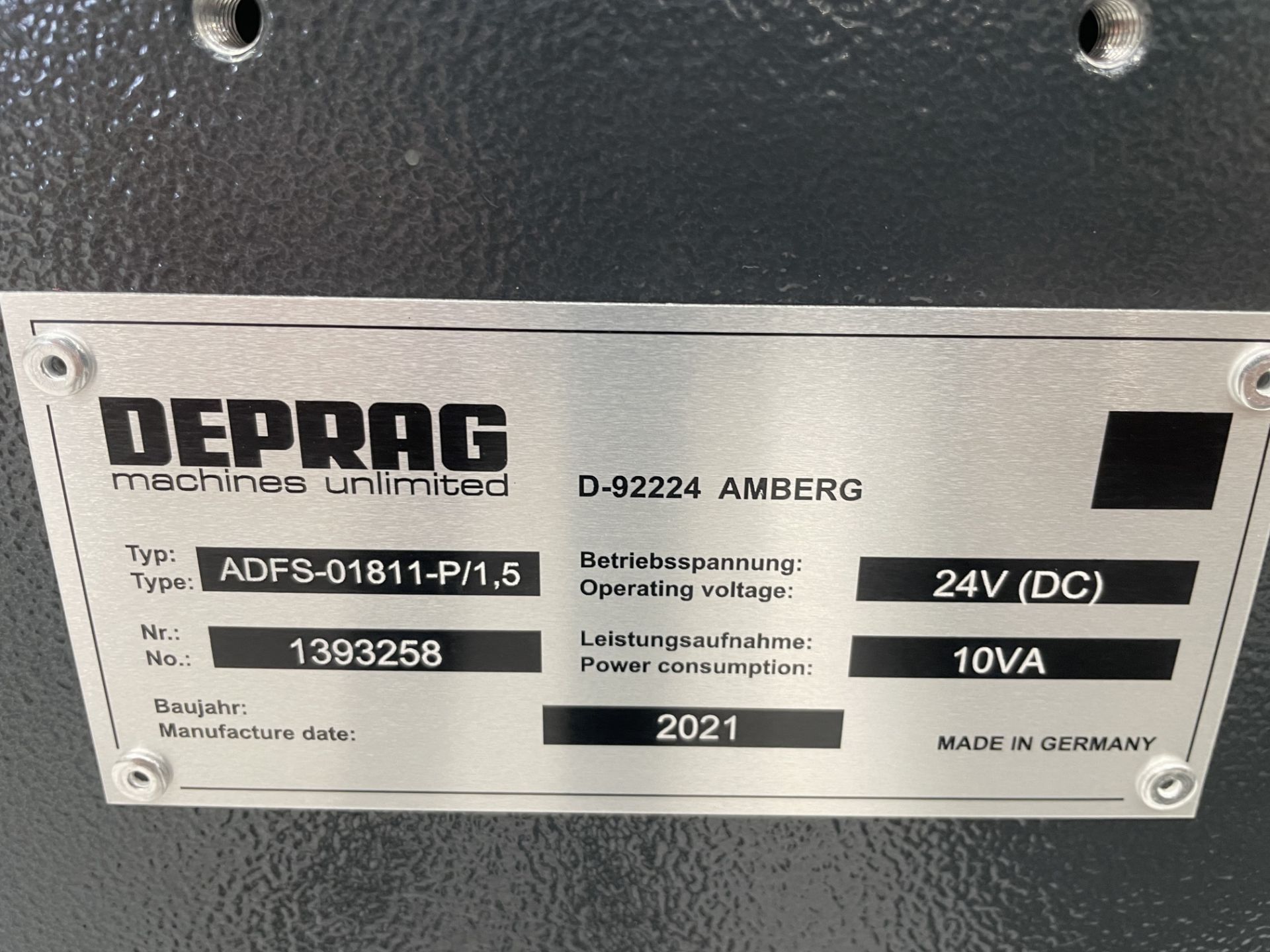 Liniowy Podajnik Śrub Deprag Adfs-01811-P/15