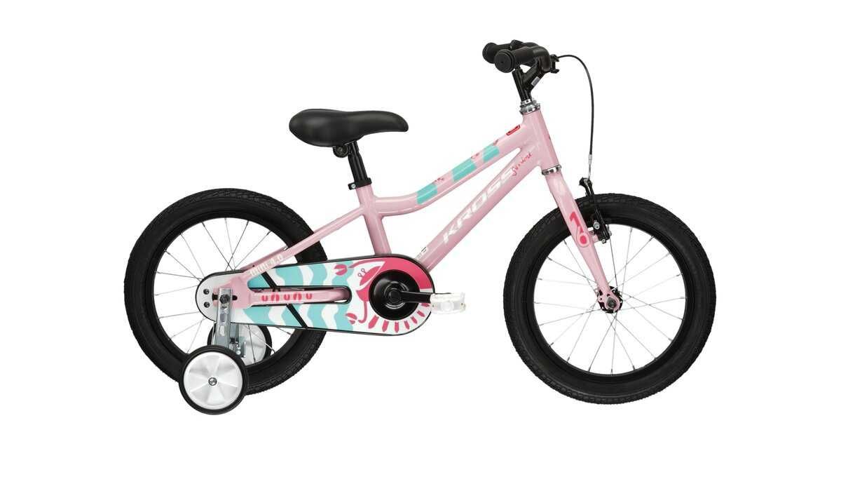 Rower dziecięcy aluminiowy Kross Mini 4.0 2023 Różowy