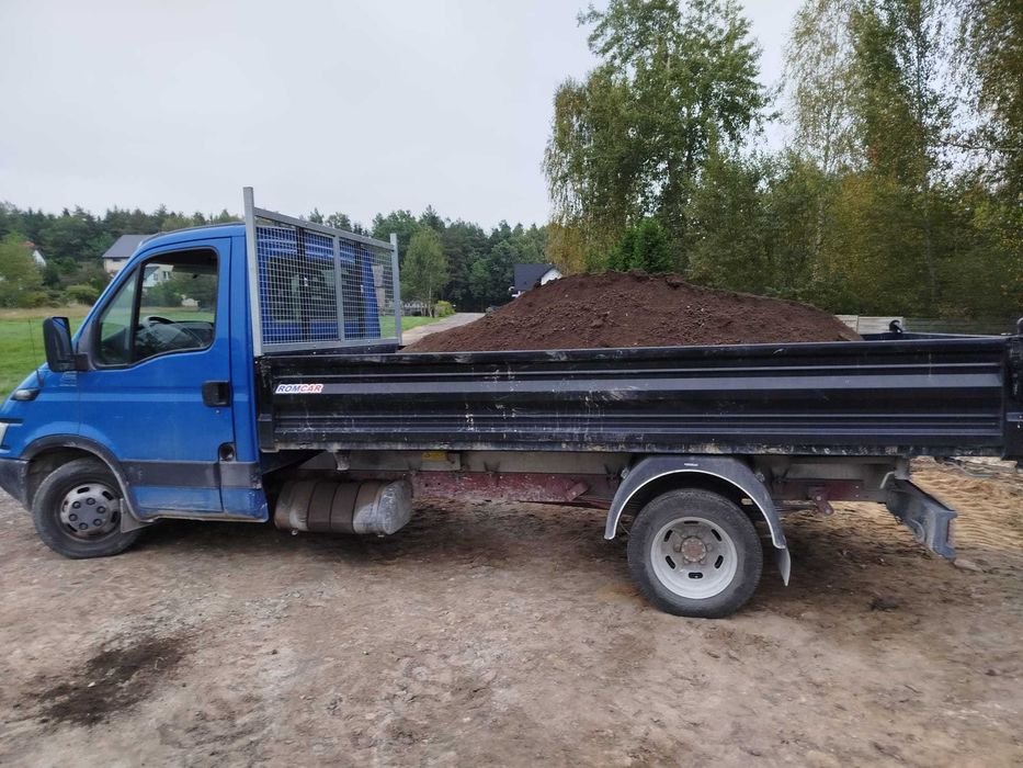 Ziemia Piasek Kruszywa Siana Czarnoziem Humus Ogrodowa TRANSPORT