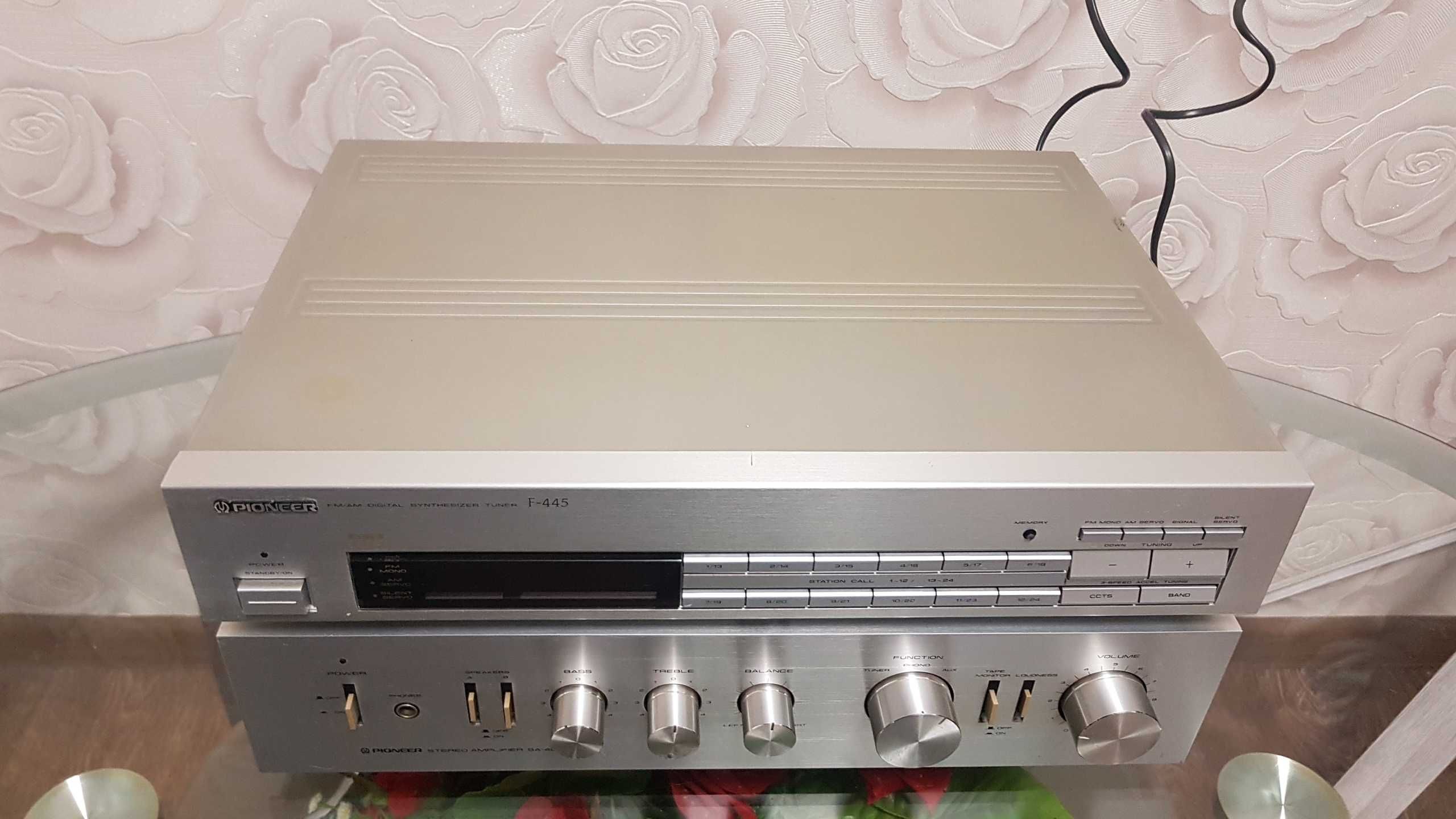 Усилитель+тюнер Pioneer SA-408,F-445 made in Japan