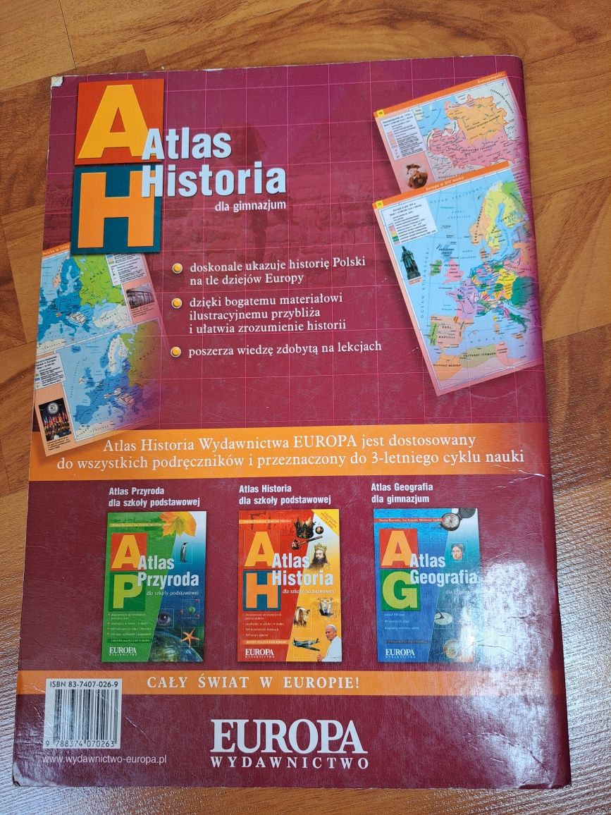 Atlas historyczny - D. Przybytek,  S. Mierzwa