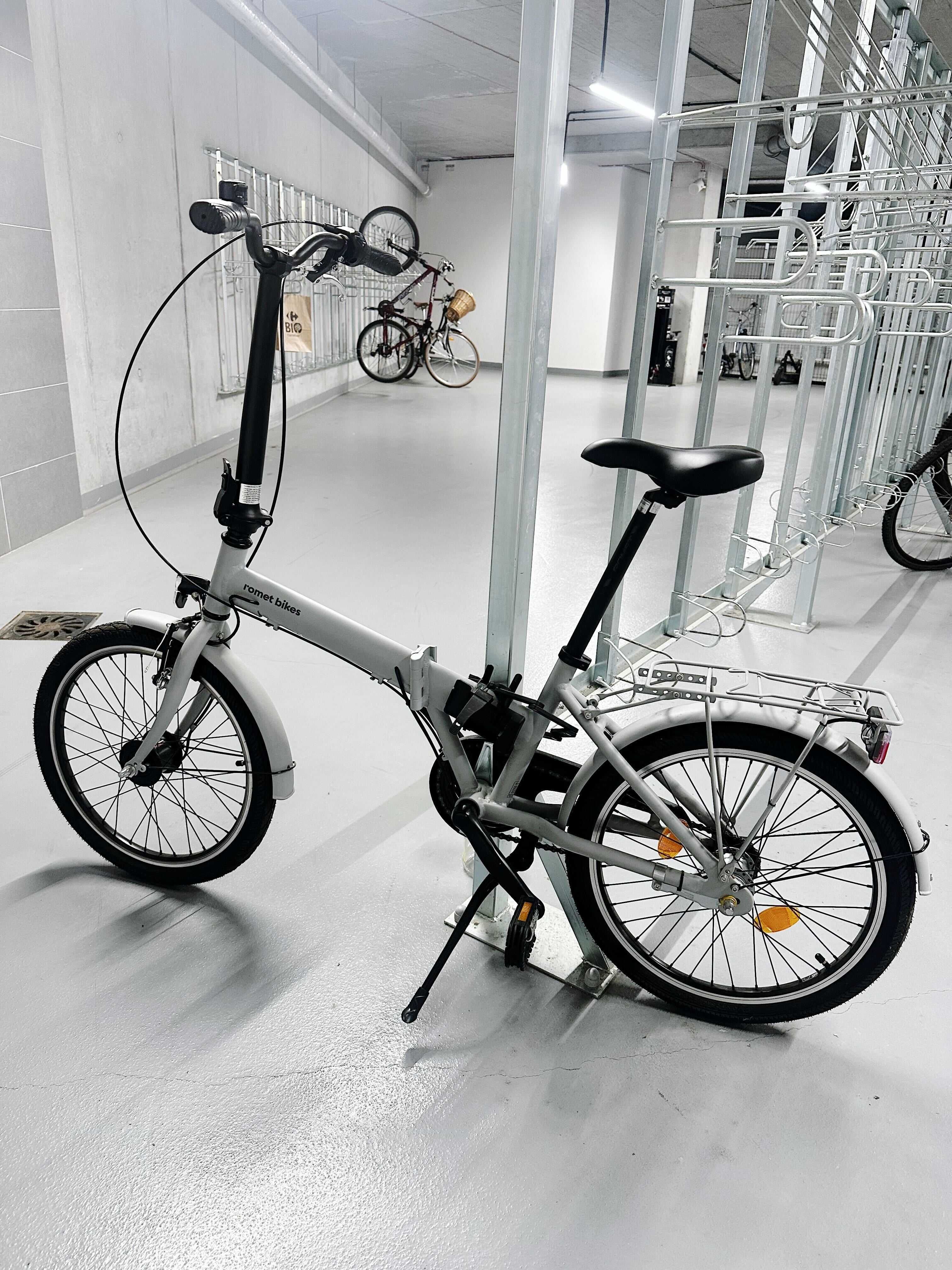 Rower składany marki Romet model Wigry Classic z kolekcji na 2022
