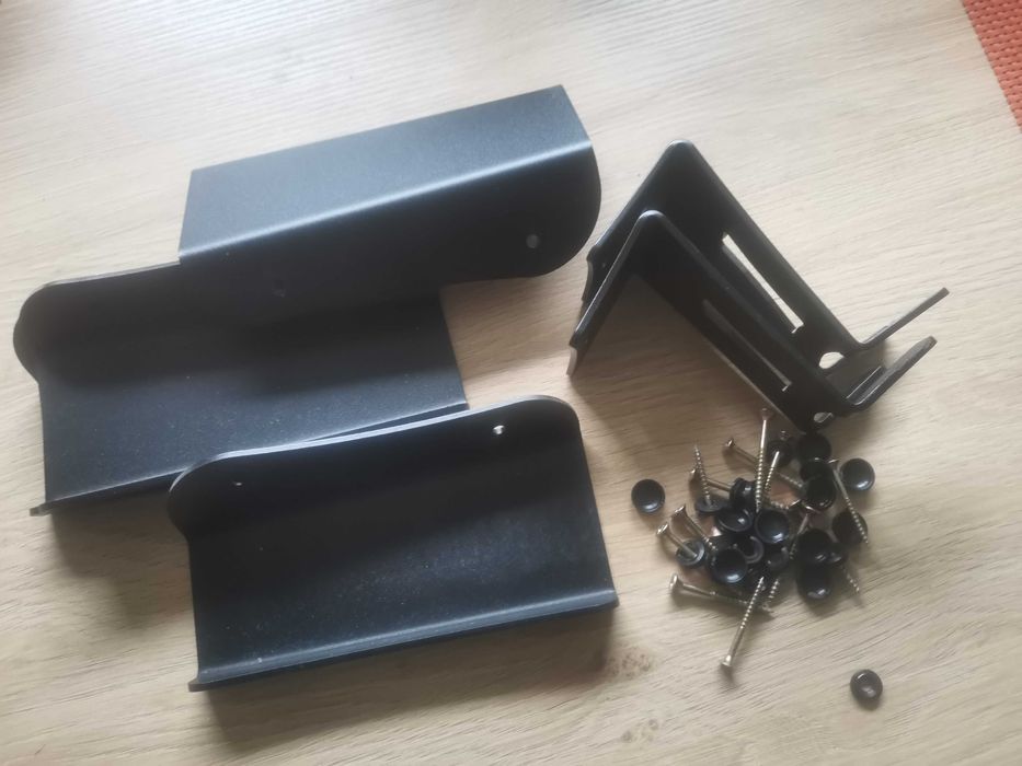 Uchwyt wieszak rowerowy za pedał na ścianę dwie sztuki