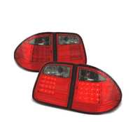 FAROLINS TRASEIROS FUMADOS LED PARA MERCEDES W210 95-02 KOMBI