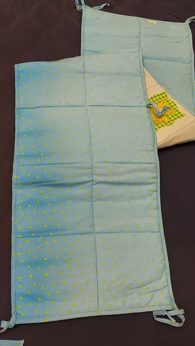 Komplet pościeli do łóżeczka 3 kpl ochraniacz dla niemowlaka