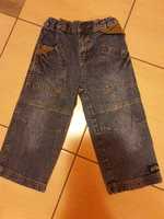 Spodnie jeans 92