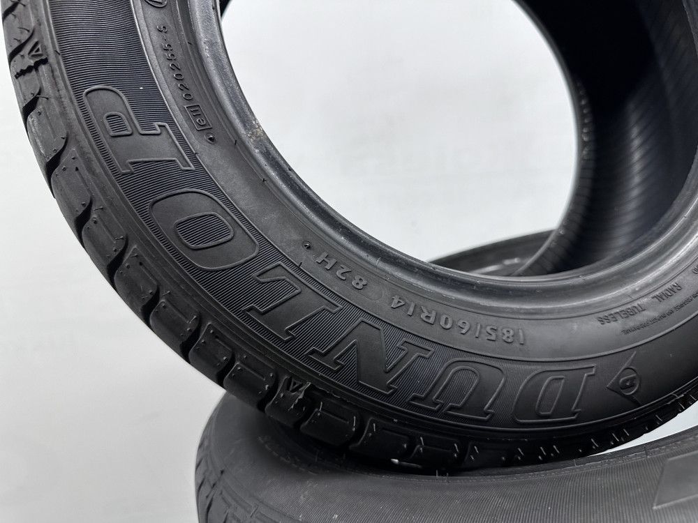 2шт бу літо 185/60/R14 6,4мм Dunlop SP Sport 01