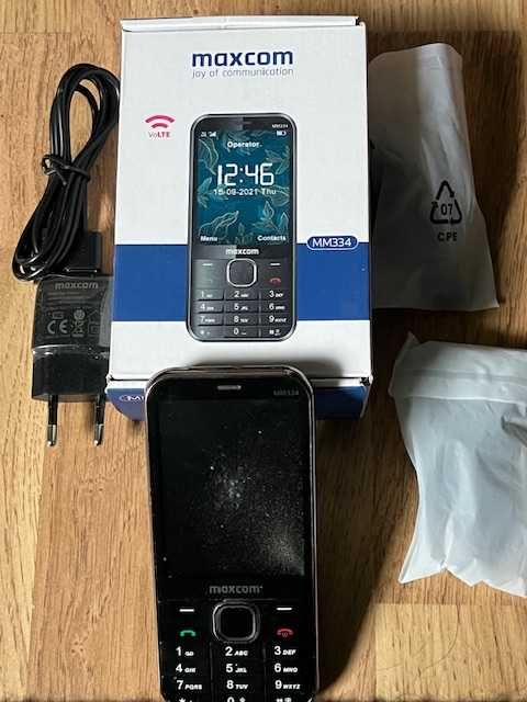 Telefon Maxcom MM 334 dla seniora używany sprawny dobry