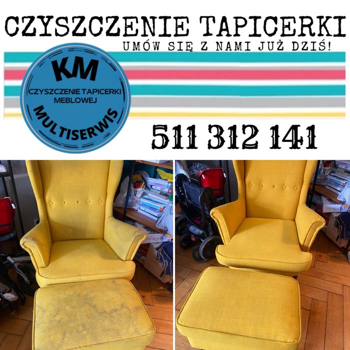 Czyszczenie/ Pranie/ Odświeżanie Tapicerki Meblowej, Kanap, Narozników