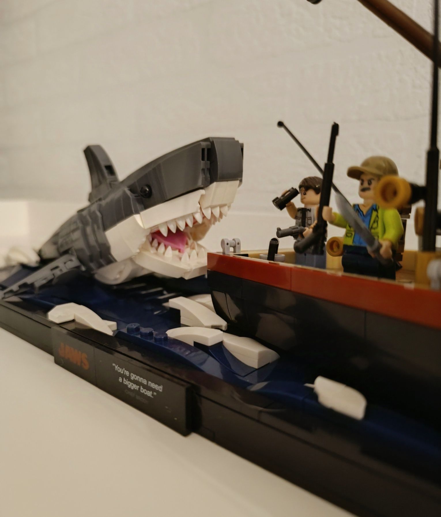 zestaw klocków LEPIN Szczęki JAWS  21350 IDEAS