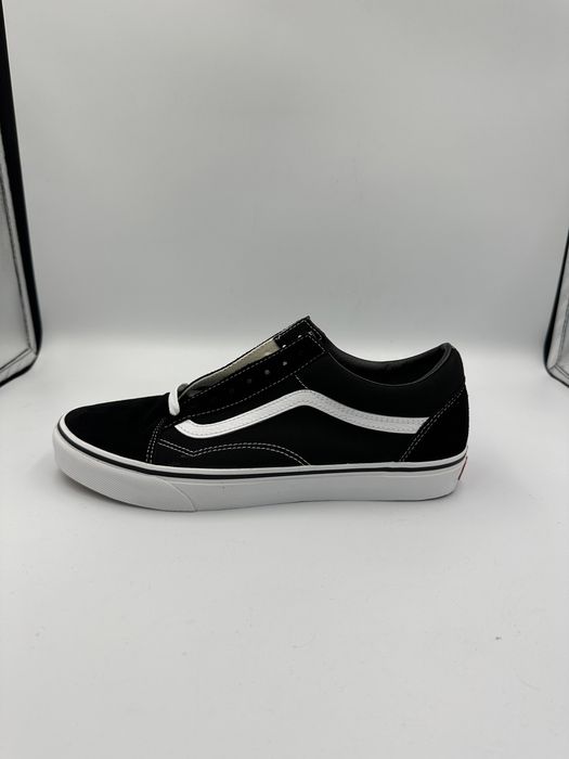 Trampki męskie czarne zamszowe vans 43