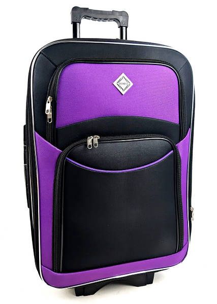Большой тканевый чемодан черно-серый 5 колес.(90л.)(76×28×50)10 цветов