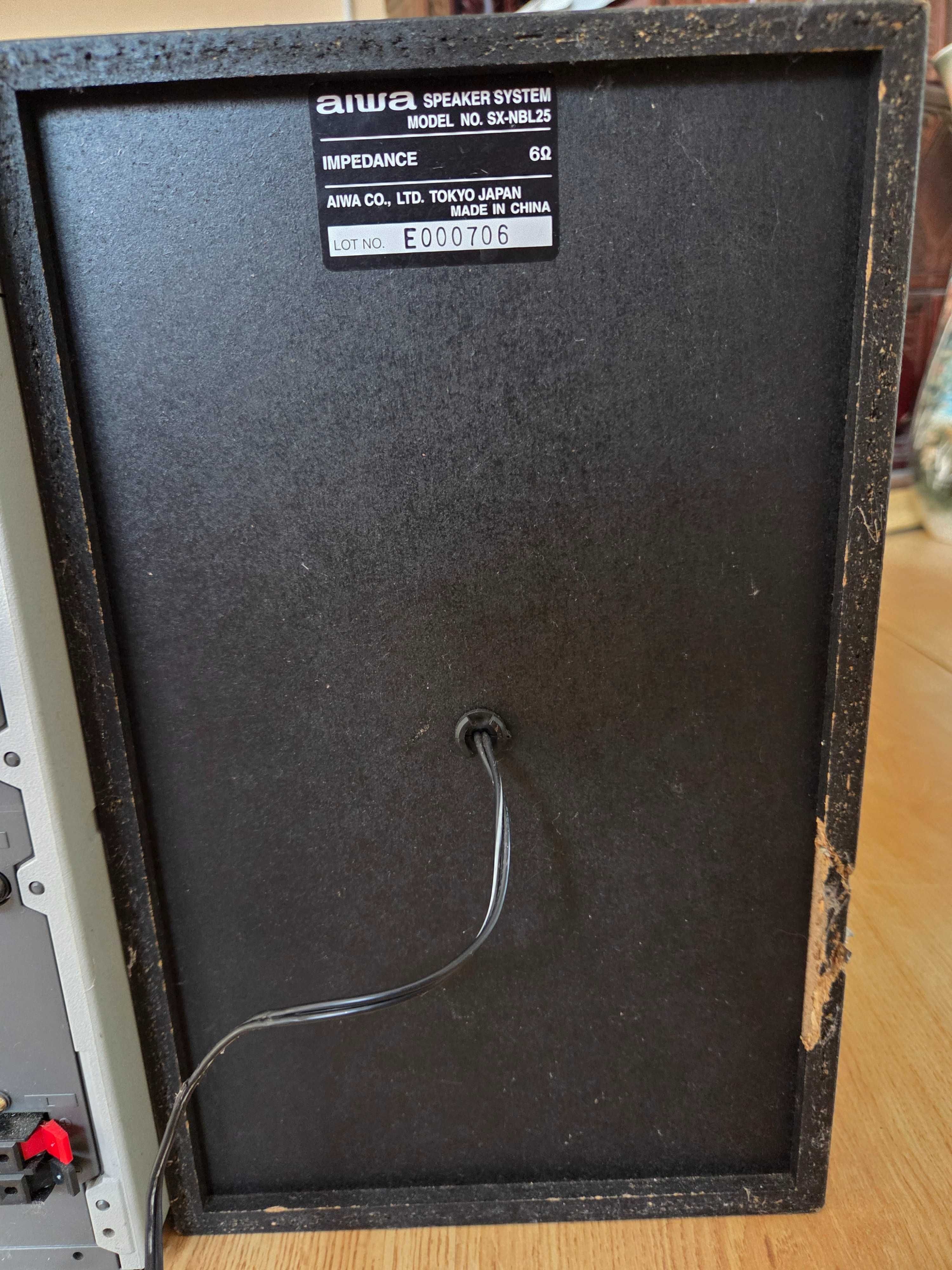 Музичний центр aiwa 80w з блютузом