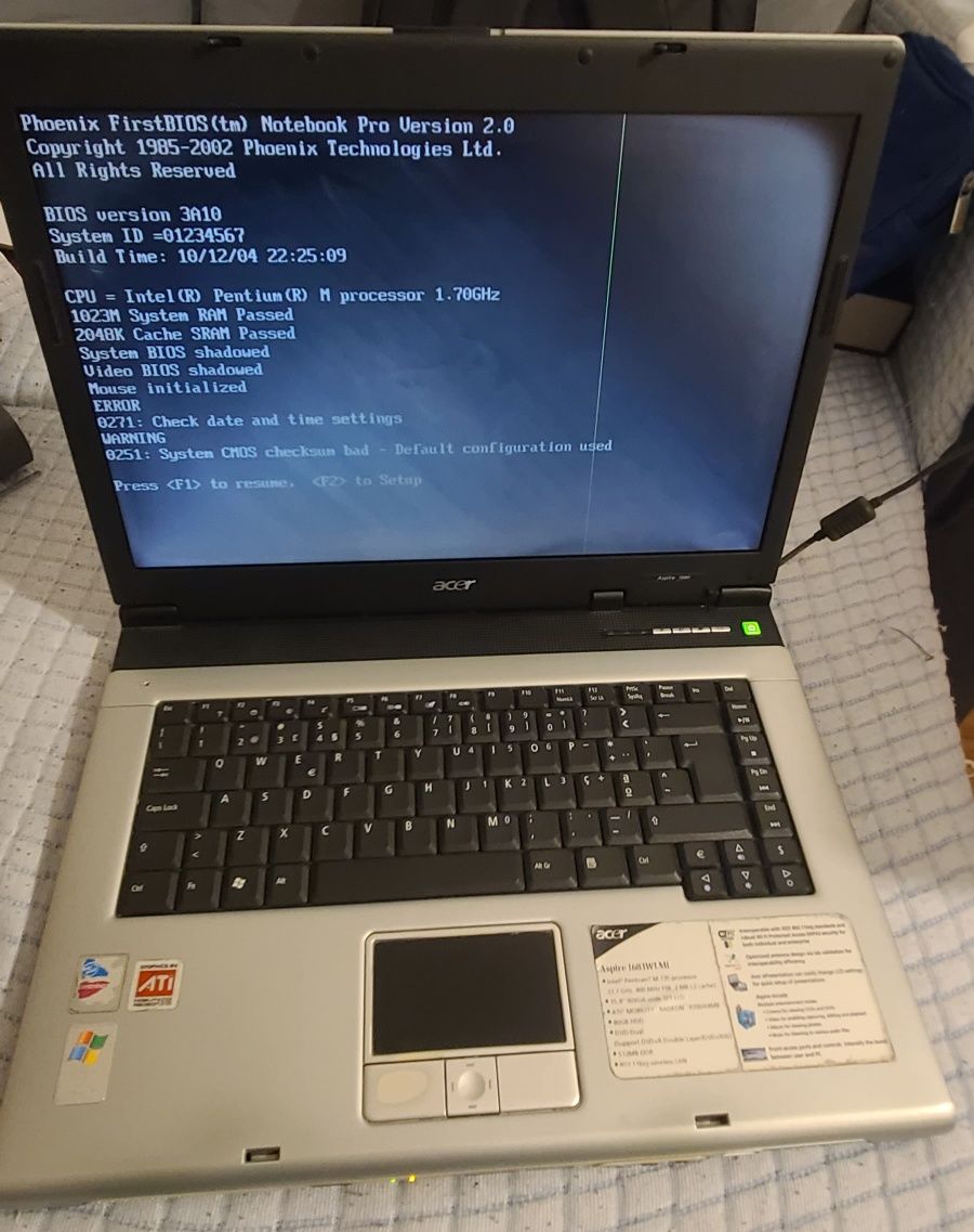 Acer Aspire 1683WLMI