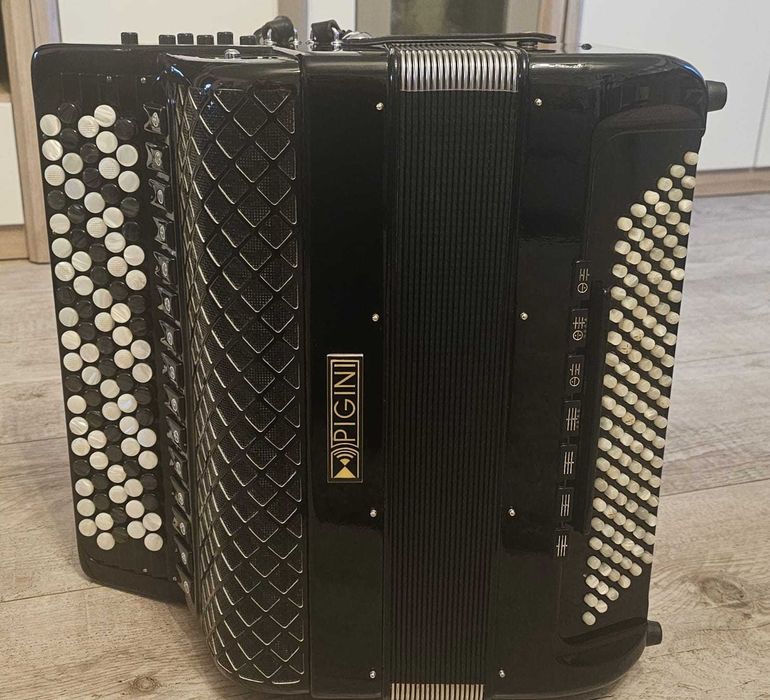 Akordeon Guzikowy 120 PIGINI MASTER B/58