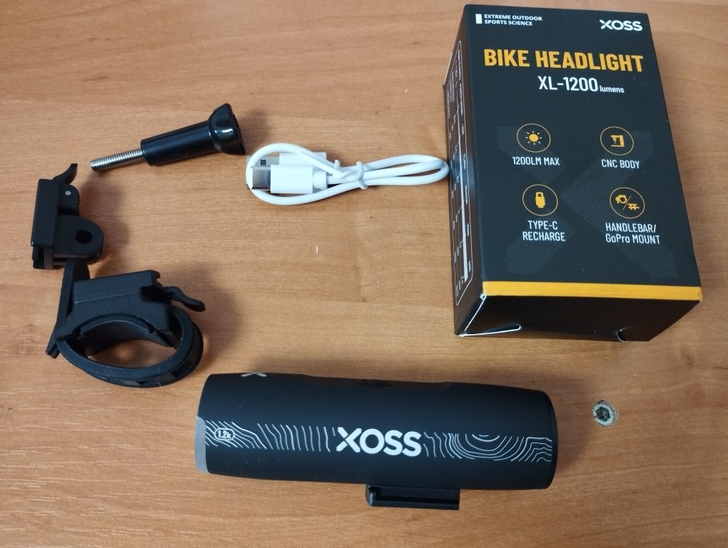 Велофара XOSS XL-1200 / 800 велосипедный фонарь Кронштейн