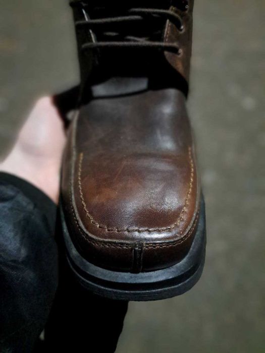 Утеплені Шкіряні Чоловічі Черевики Теплі | Кожаные Ботинки 42 - GALLUS