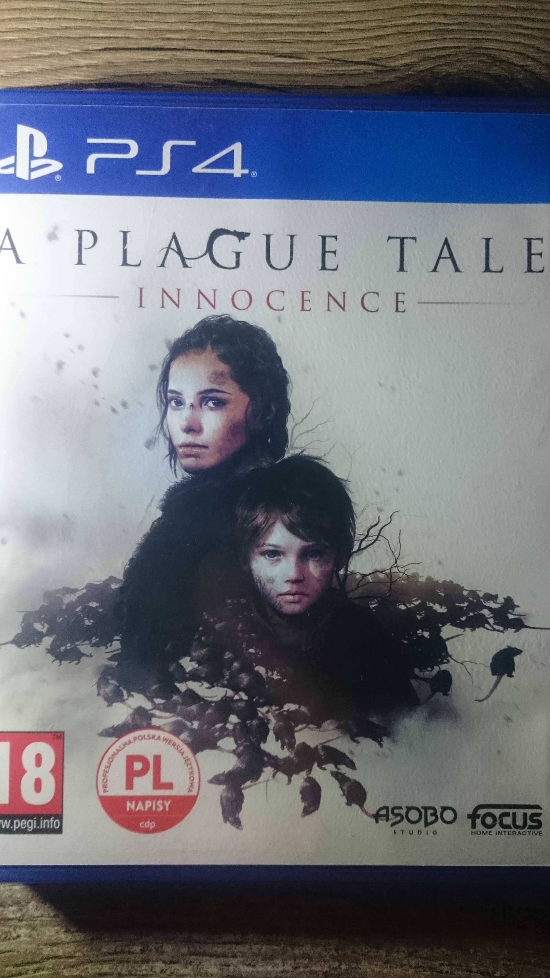 A Plague Tale Innocence PS4 polska wers IDEAŁ playstation 4 God of war