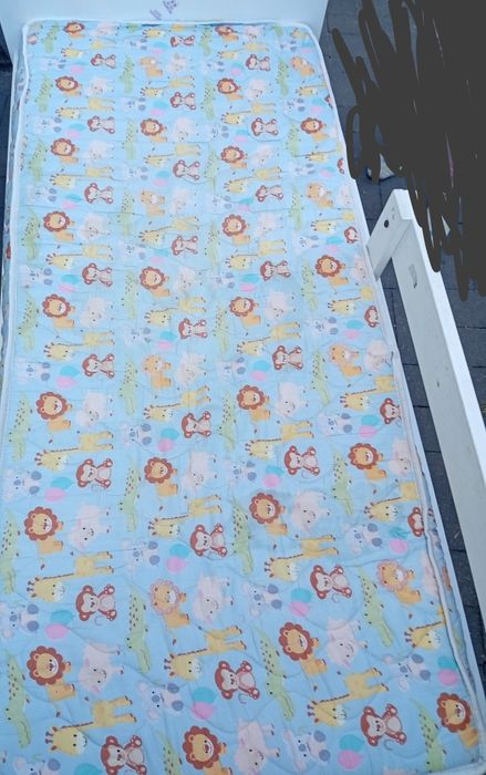 Łóżeczko 140/65 z materacem