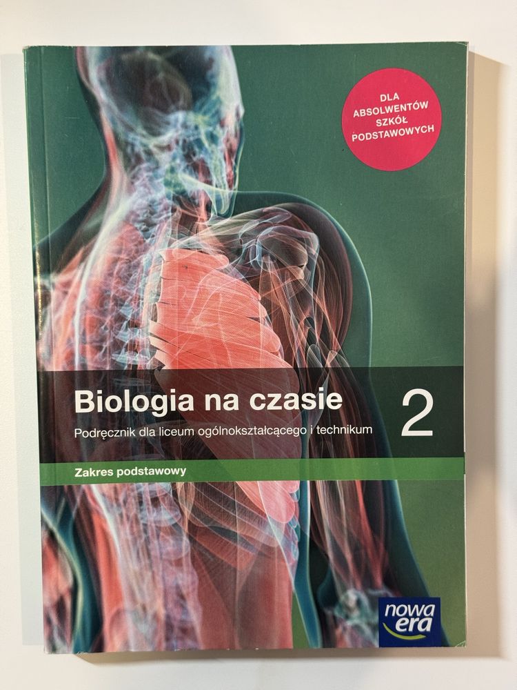 Książka Podręcznik Biologia na czasie 2 Zakres podstawowy Nowa Era
