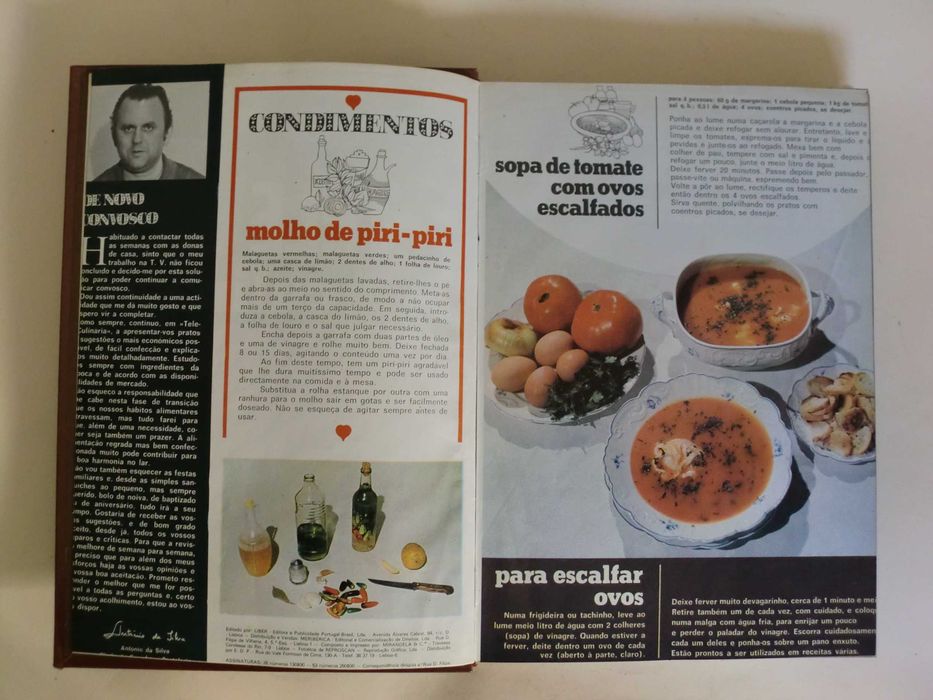 Tele Culinária nº1 a 52 - 2º Volume do nº53 ao 104 do Chefe Silva