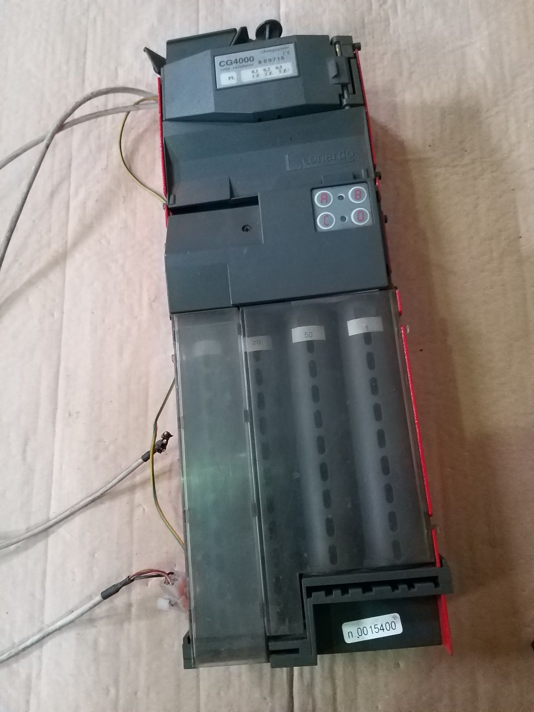 Wrzutnik do automatu  Leonardo CG4100s