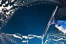 Lavagem profissional de vidros