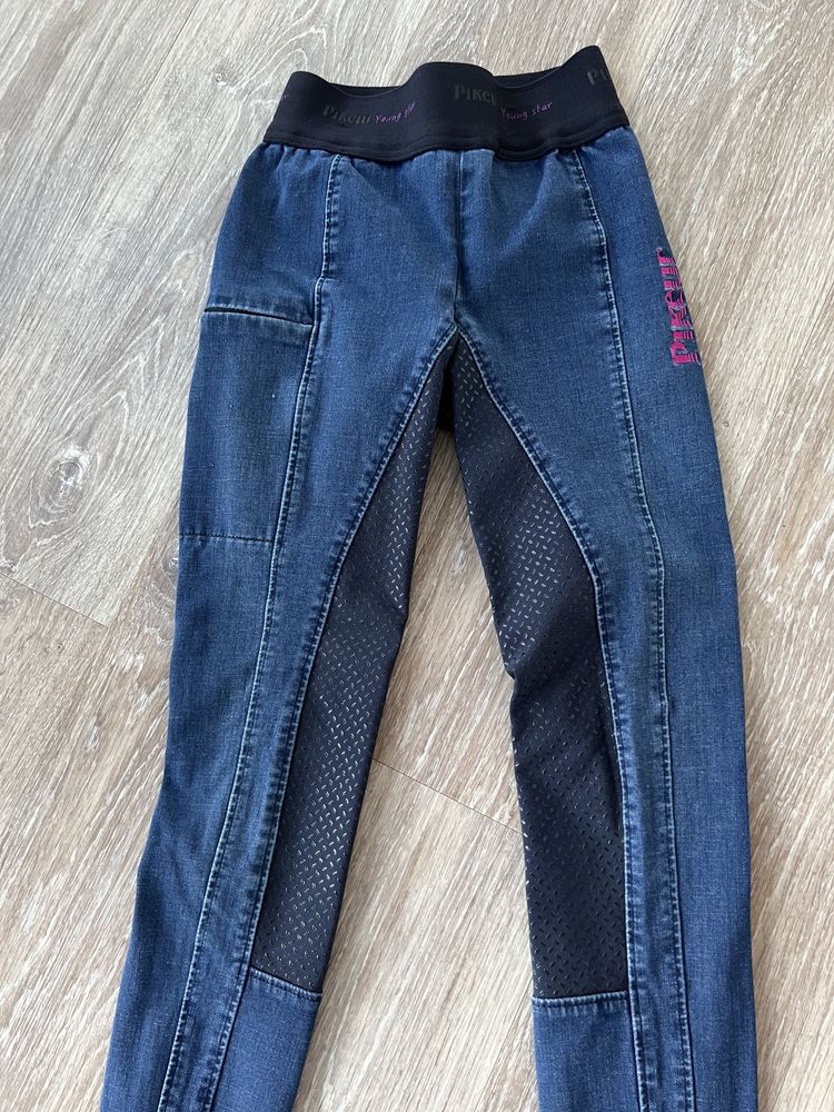 Bryczesy Pikeur Iona Jeans Grip Athleisure młodzieżowe