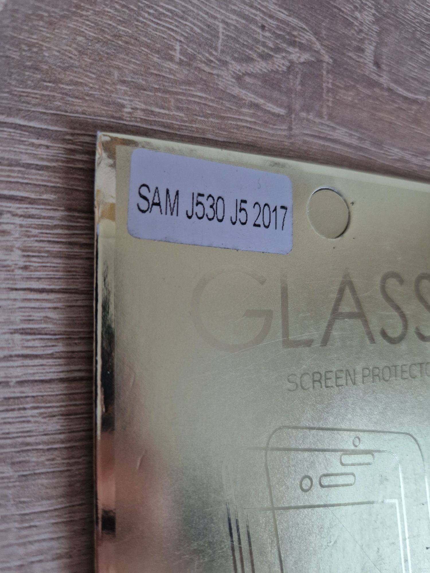 Glass Gold Hartowane szkło do SAMSUNG GALAXY J5 2017