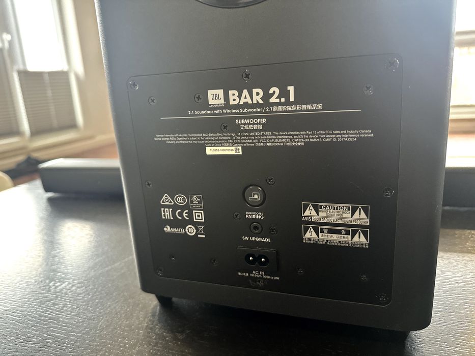 Soundbar JBL Bar 2.1 Kino domowe Bluetooth HDMI