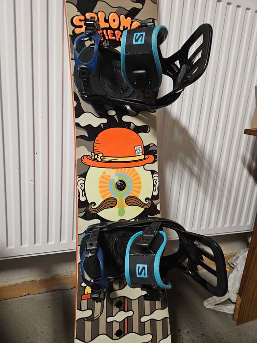 Deska snowboardowa Salomon 135cm z wiązaniami