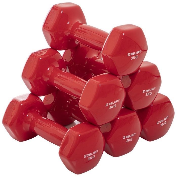 Гантели с виниловым покрытием , для аэробики