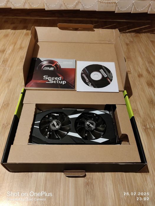 Продам видеокартуGEFORCE GTX1650  4GB