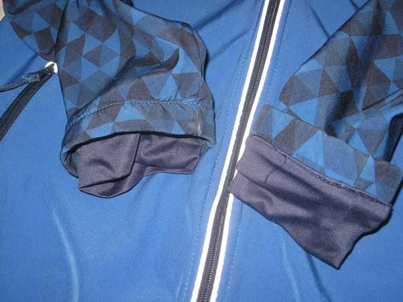 Kurtka dziecięca 13 14 15 lat 158 164 odblaski softshell outdoor YFK