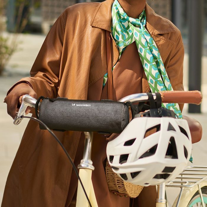 Torba rowerowa Wozinsky WBB37GRB z izolacją termiczną 0.7L - szara