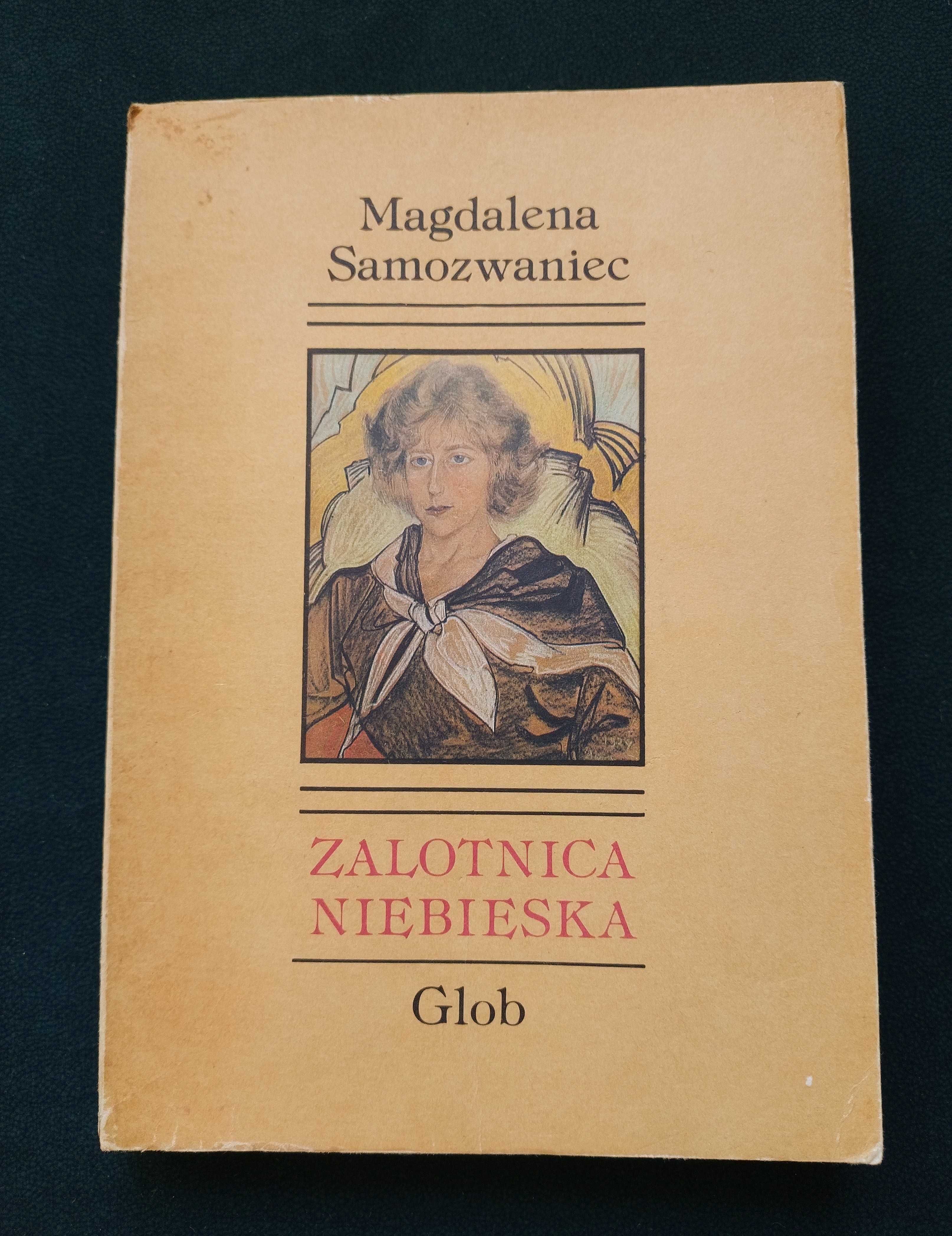 ZALOTNICA NIEBIESKA Magdalena Samozwaniec książka stare książki PRL