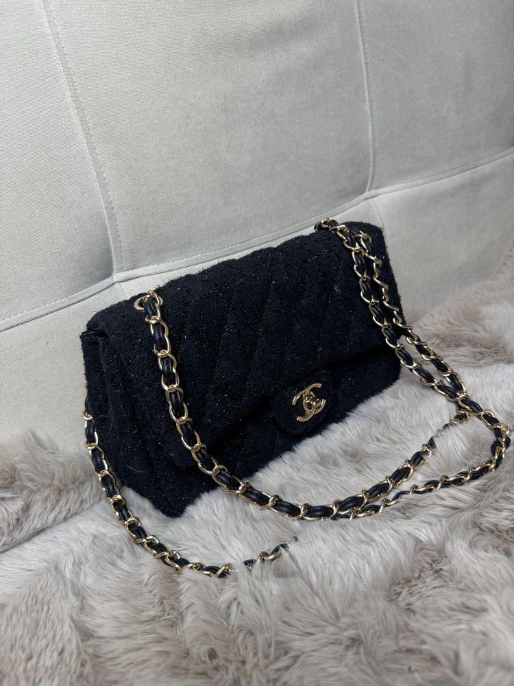 Torba torebka chanel czarna
