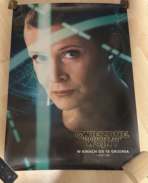 Plakat kinowy Star Wars Przebudzenie Mocy 2015r