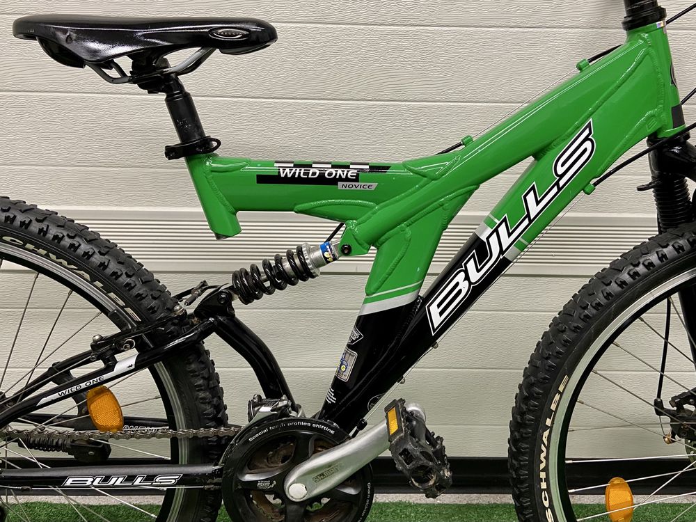 Rower BULLS WILD ONE NOVICE - MTB Koła 26 Alu Amor Wahacz Shimano