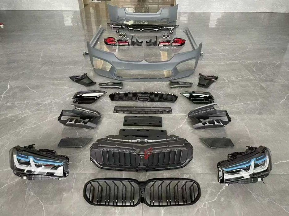 Обвес bmw g30 m5 f90 комплект обвеса стиль рестайлинг бмв г30 м5 ф90