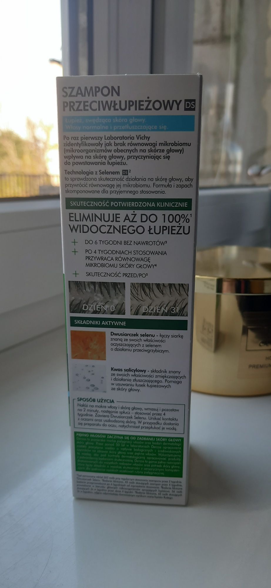 Vichy szampon przeciwłupieżowy dercos