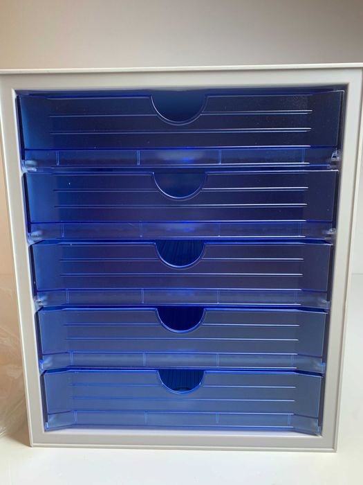 Han 1450-64 SYSTEMBOX Organizer z 5 szufladami na dokumenty 33x32x27,5