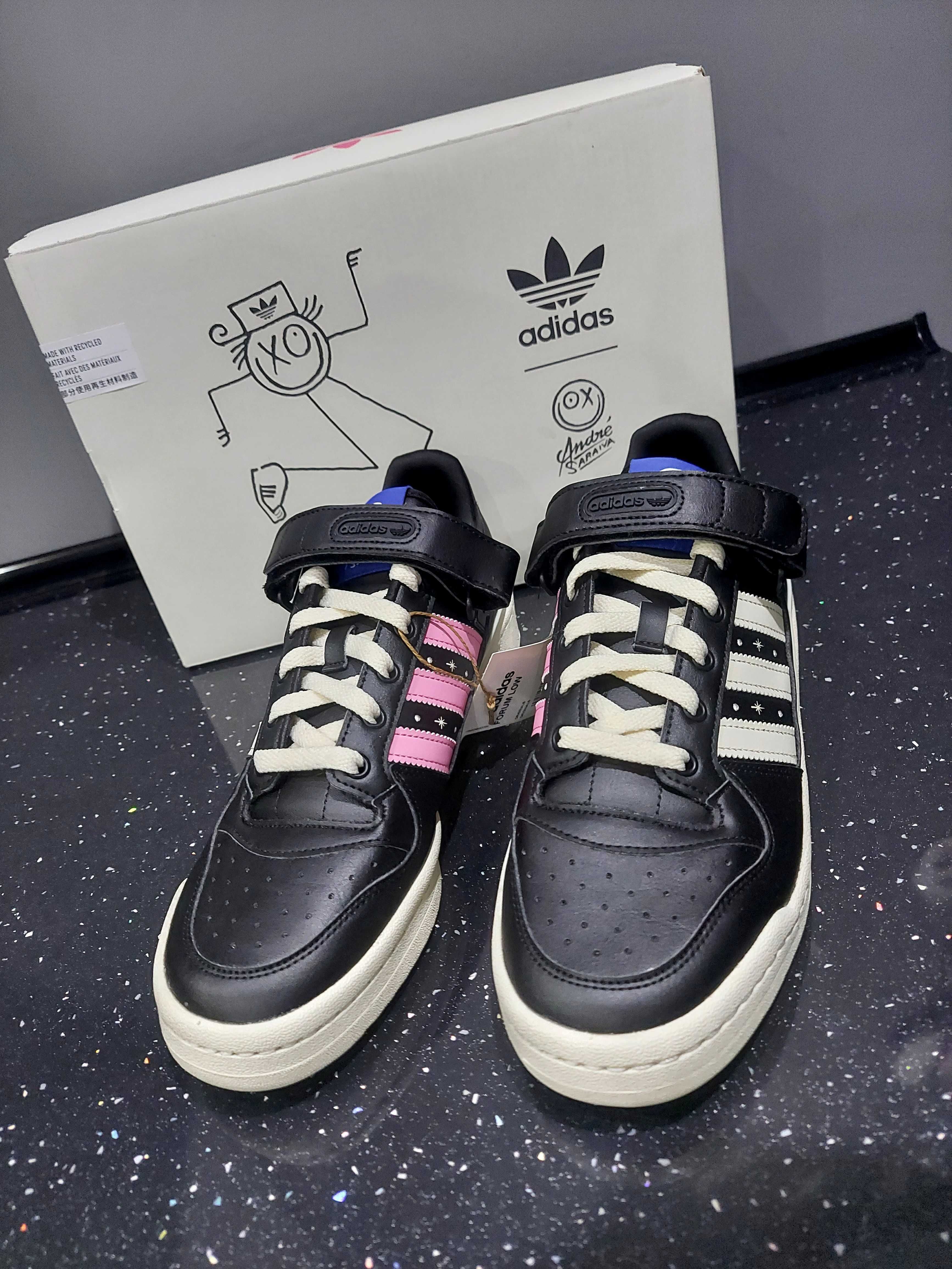 Adidas buty sportowe Forum Low x ANDRÉ SARAIVA r. 42 | GZ2205