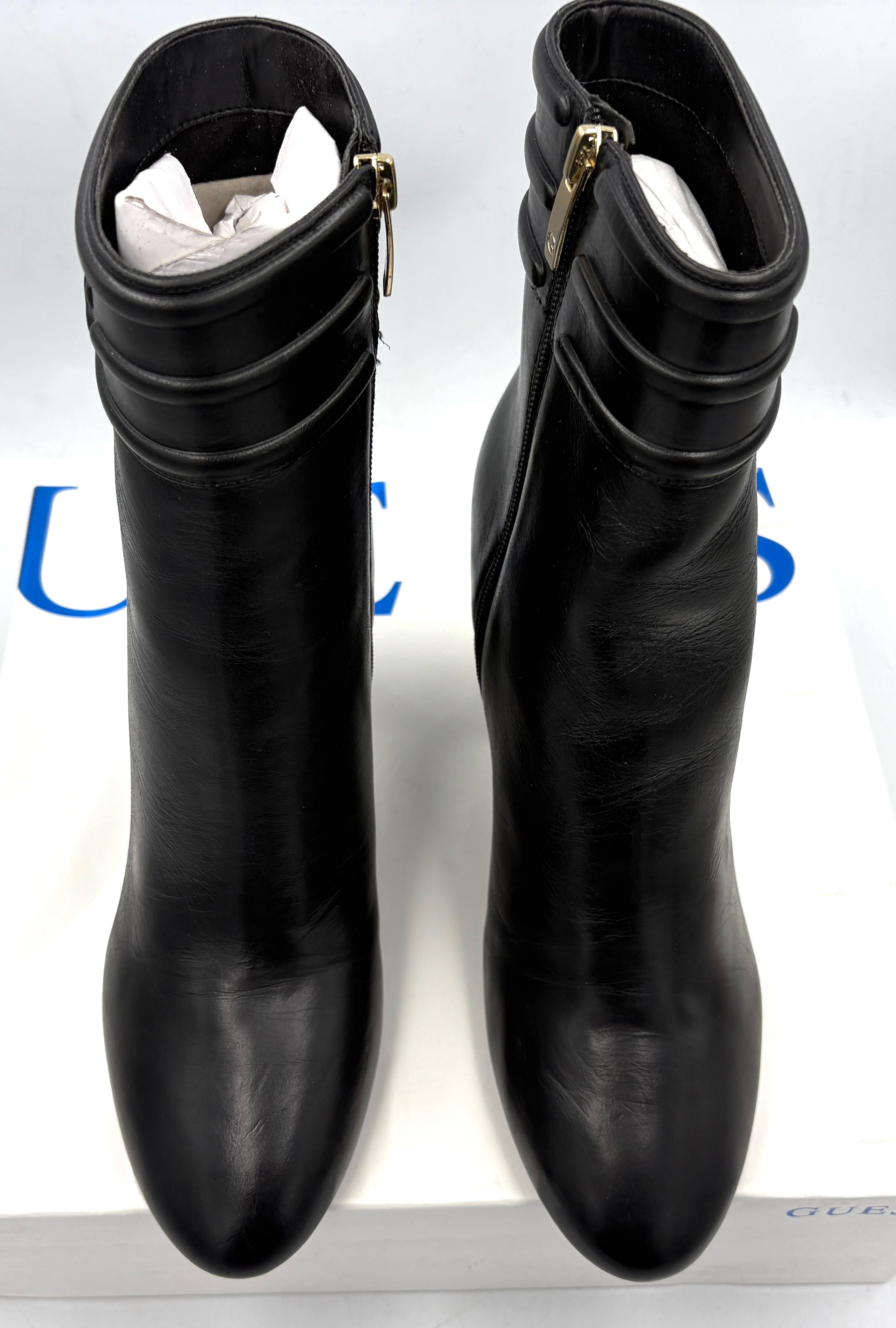 ‼️Nowe oryginalne botki GUESS Adane czarne 40 AZ 156 obcas 9.5 cm