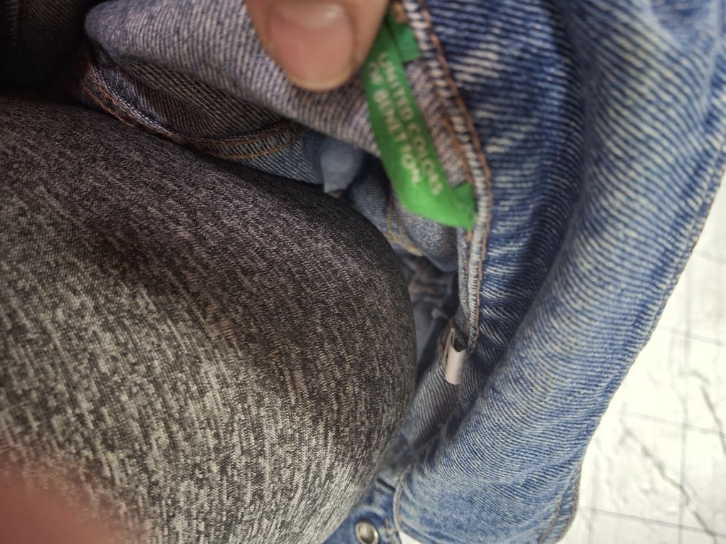 Kurtka jeansowa rozm. M z metki wg mnie XS/S