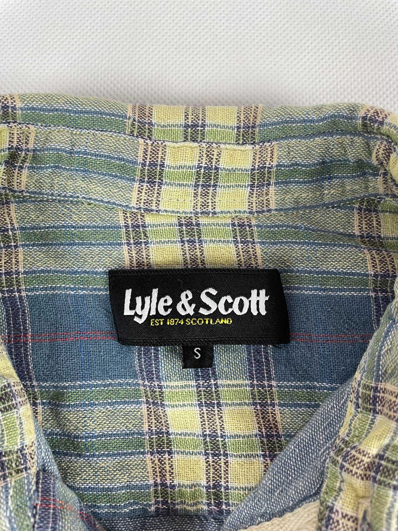 Flanelowa koszula w kratkę Lyle&Scott S