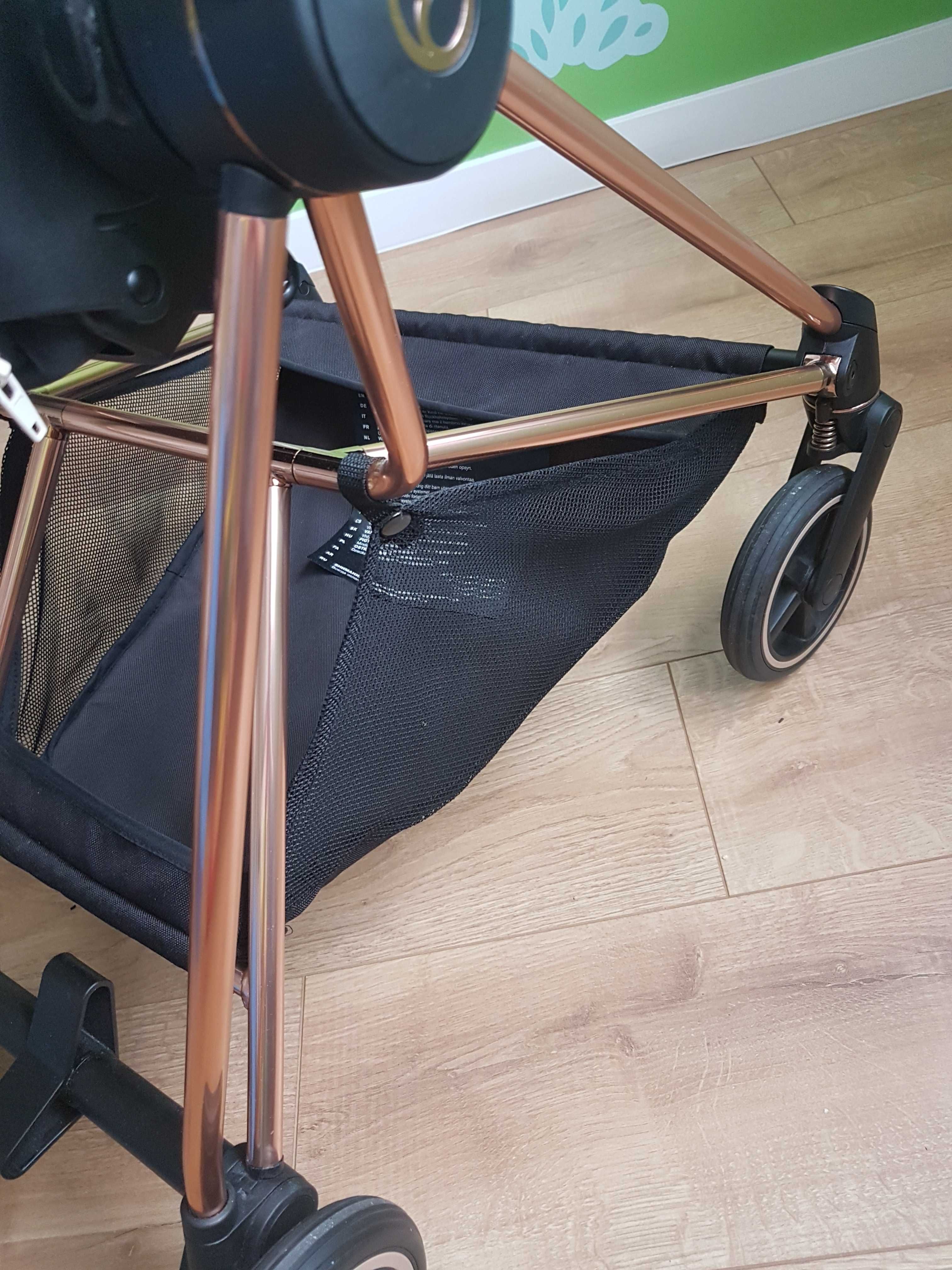 Nowa rama Wózek Cybex mios 2.0 spring blossom light rosegold