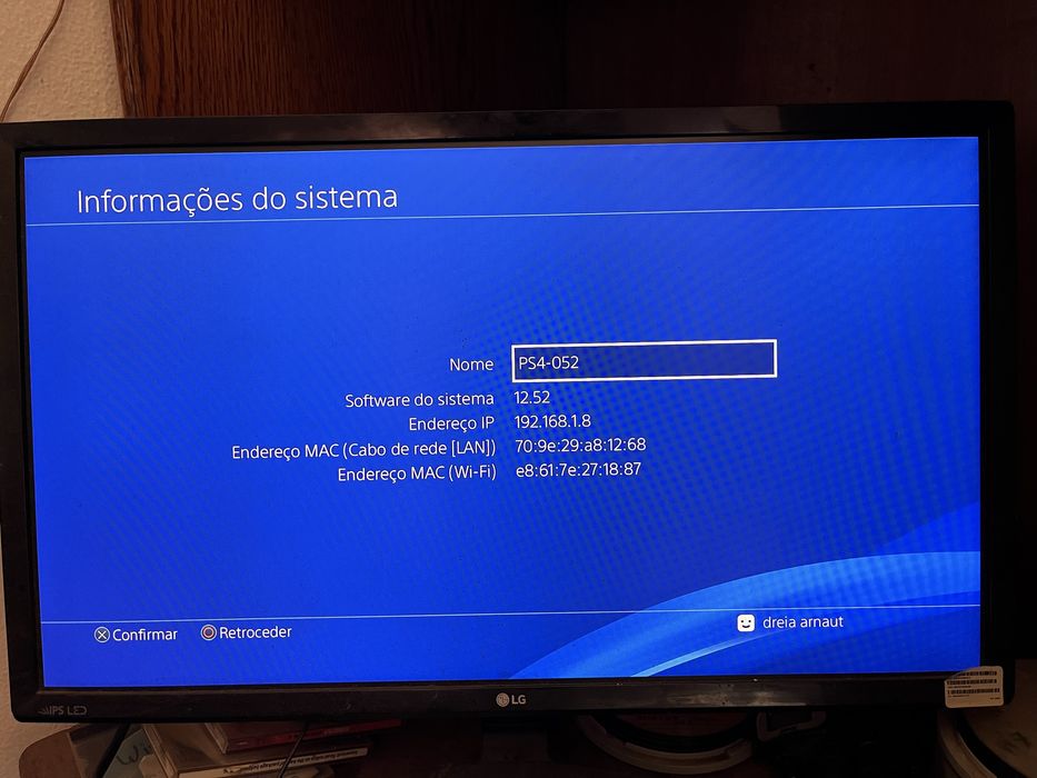 PS4 em bom estado