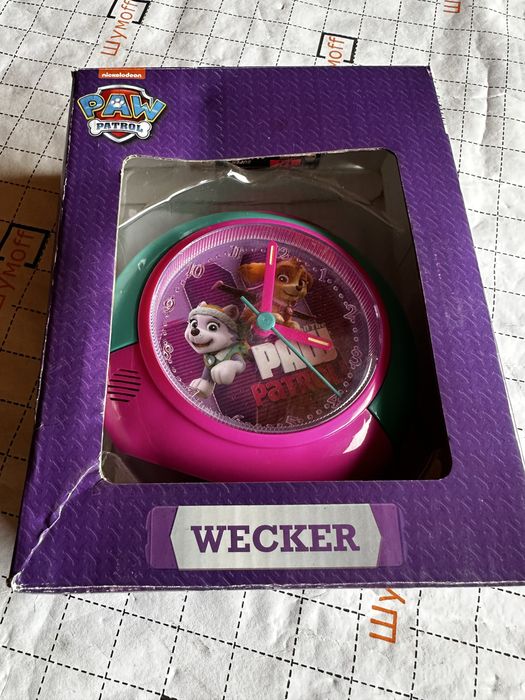 Годинник настільний Paw Patrol Disney, щенячий патруль