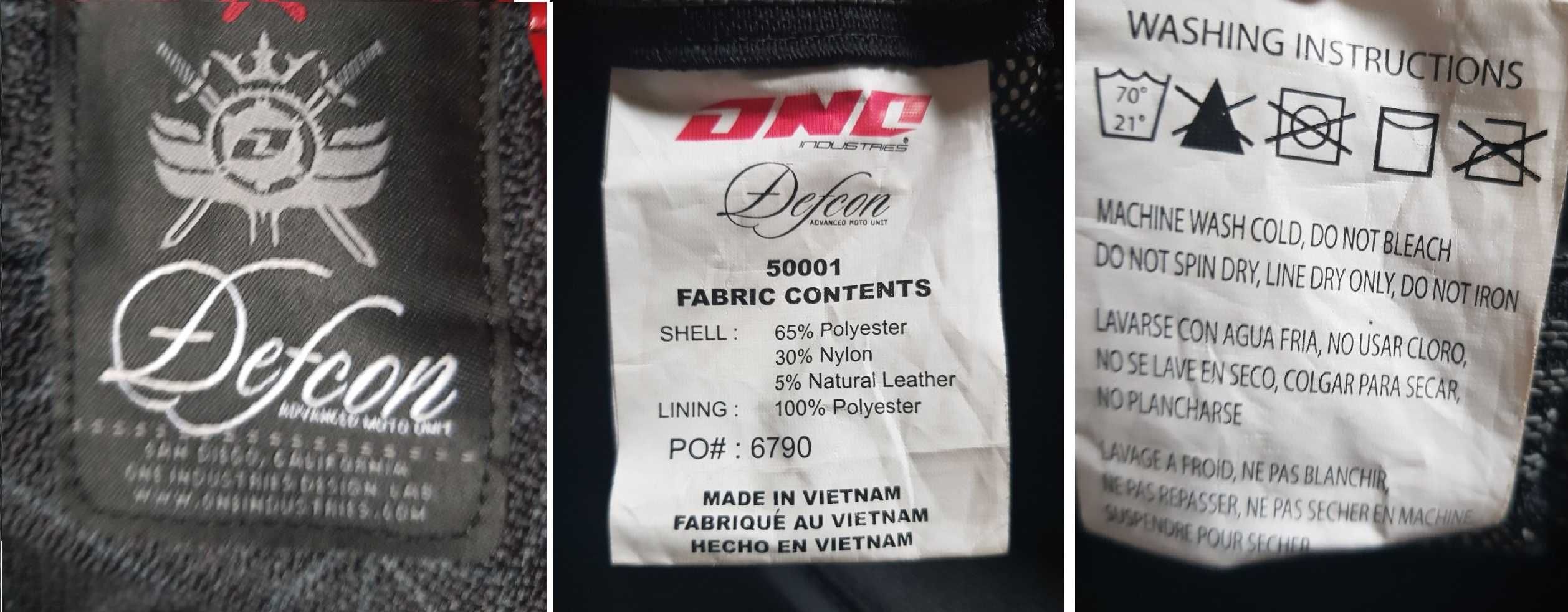 Spodnie Defcon One Industries spodnie cross atv enduro moto